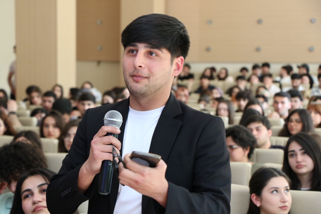 AzMİU-da infosessiya keçirildi - FOTOLAR